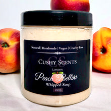Load image into Gallery viewer, Peach Bellini Whipped Soap
