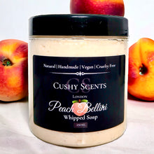 Load image into Gallery viewer, Peach Bellini Whipped Soap