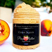Load image into Gallery viewer, Peach Bellini Sugar Scrub