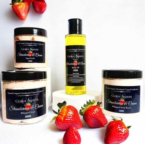 Strawberries & Cream Pamper Bundle