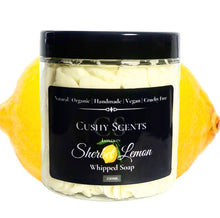 Load image into Gallery viewer, Sherbet Lemon Whipped Soap