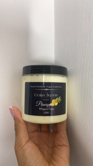 Pineapple Whipped Soap Video