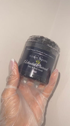 Activated Charcoal Face & Body Scrub 
