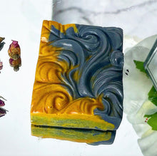 Load image into Gallery viewer, Turmeric & Charcoal Soap
