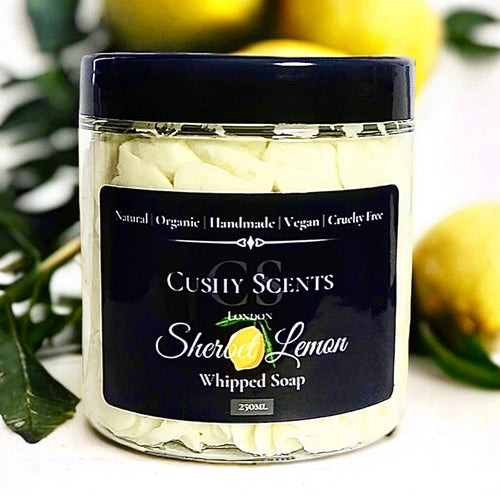 Sherbet Lemon Whipped Soap