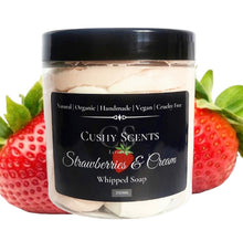 Afbeelding in Gallery-weergave laden, Strawberries &amp; Cream Whipped Soap
